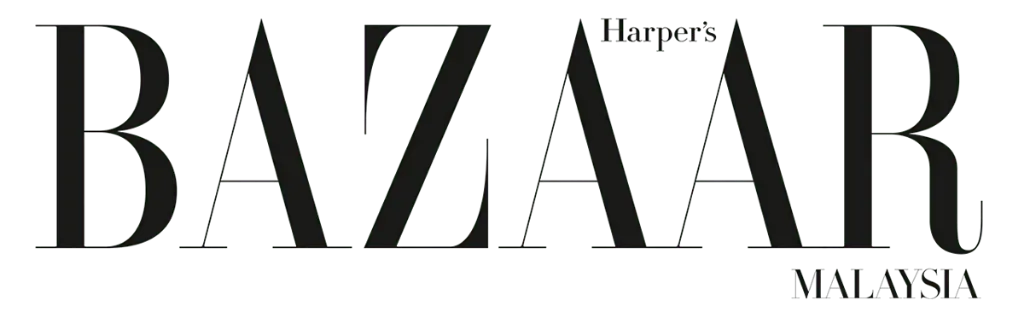 Harper's Bazaar Malaysia media feature logo for Vase Creation award-winning clean formulation personal care brand