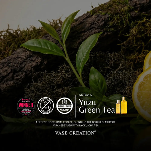 Vase Creation Australia Midnight Shikoku Shower Oil scent profile