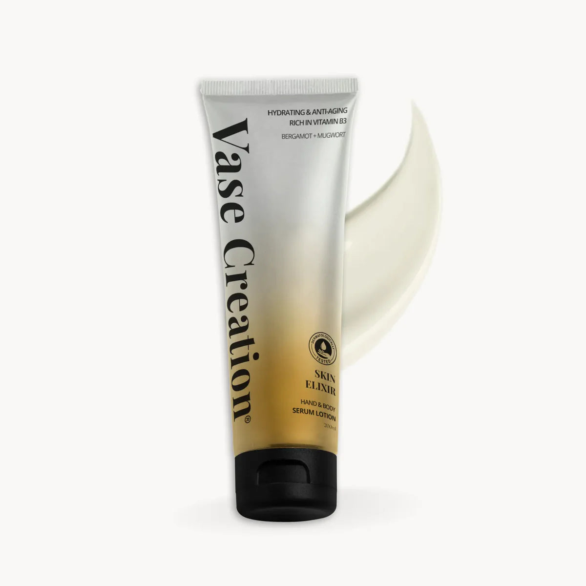 Vase Creation Australia Skin Elixir Serum Lotion 200ml with white background